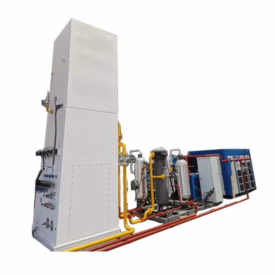 Long Service Life Portable Compressed Oil&Gas Plant for Power Plants
