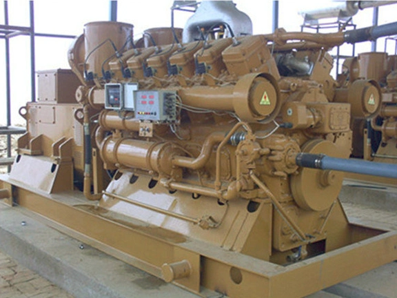 20kw - 700kw Gas Motor Sawdust Wood Chip Biomass Power Plant