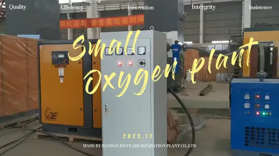 Long Service Life Portable Compressed Oil&Gas Plant for Power Plants