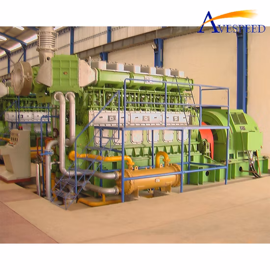 15MW Power Plant with Diesel Oil / Hfo / Ng / Dual Fuel / Tyre Oil, Spare Parts