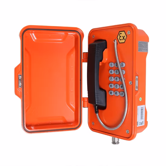 Стационарная взрывозащищенная телефонная зона 1