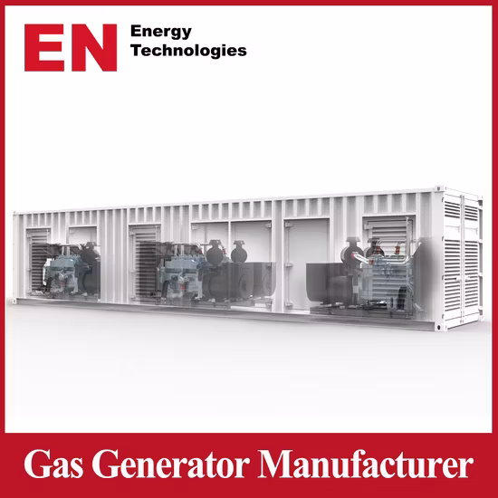 Заводская цена Китайский производитель 3 МВт природный газ мазут биогазовый двигатель электрогенератор