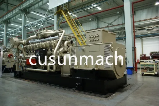 Высокоэффективная газовая электростанция мощностью 1200 кВА