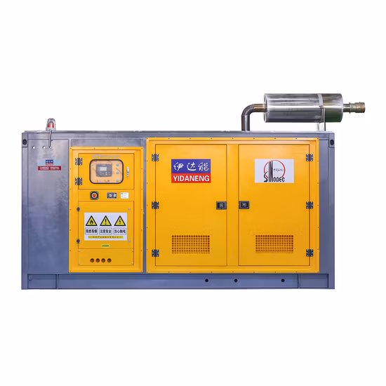 Газогенераторная установка мощностью 500 кВт, генератор природного газа, генератор биогаза