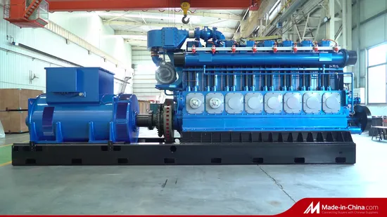 Электростанция на природном газе для ТЭЦ Cchp, одобренная CE и ISO