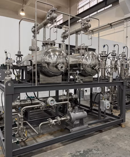 Установка по производству водорода, природного газа, пара, контейнерного типа, установка H2, генератор водорода