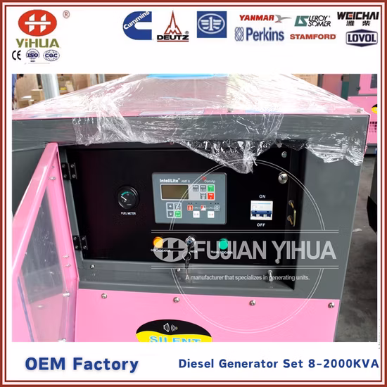 Промышленный дизельный генератор мощностью 500 кВА с открытым бесшумным прицепом и двигателем Cummins Perkins Deutz Doosan Ricardo Baudouin