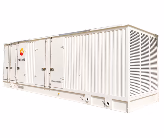 Газопоршневая электростанция мощностью 2 МВт